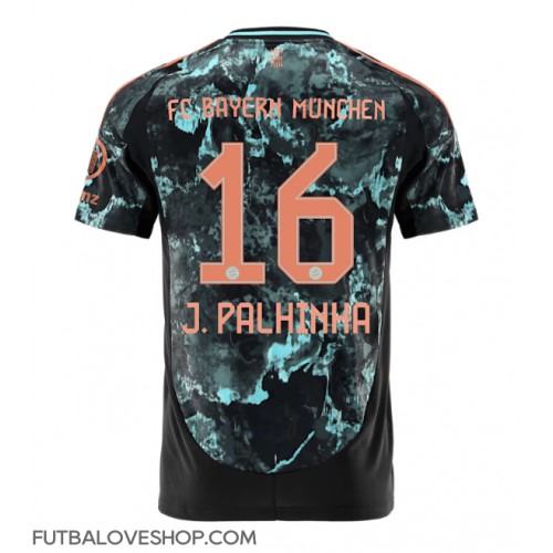 Dres Bayern Munich Joao Palhinha #16 Preč 2024-25 Krátky Rukáv